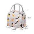 Portable Lunch Bags Thermal Insulation Lunch Box Storage Bag Children's School Lunch Box Bag Picnic Storage Large Capacity Tote. 