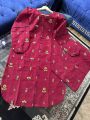 2 pc stitched lawn suit for womens- Dori lawn embroidery shirt - lawn embroidered plazo - available in small medium large size- latest fashion for girls. 