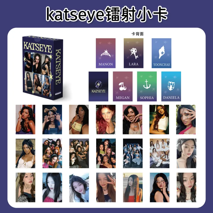 92Pcs/Set%20Kpop%20Idol%20KATSEYE%20New%20Series%20Single%20Gabriela%20Lomo%20Cards%20Stickers%20Daniela%20Yoonchae%20Lara%20Sophia%20Manon%20Megan%20Fans%20Gifts%20-%20Image%207