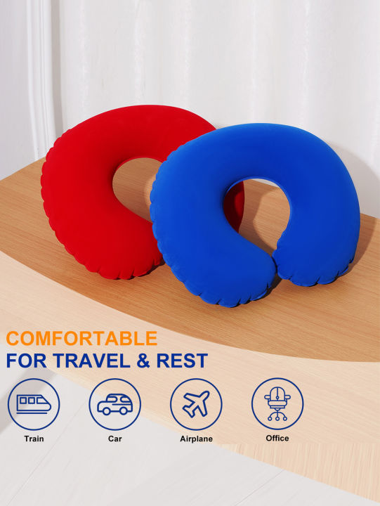 2Pcs/Pack%20Inflatable%20U-Shaped%20Pillow,%20Portable%20Folding%20Neck%20Pillow%20for%20Travel,%20Suitable%20for%20Travel%20-%20Image%203