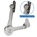Lid Support Hing Lift Up Buffer Damper Folding Hinges Lid Stays with Soft Close for Wardrobe Cabinets Door.