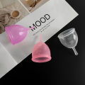 1pcs Silicone Menstrual Cup Medical Lady Period Cup Sterilizer Menstrual Cup Menstruation Women Reusable.