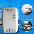Propane Butane Sensor 12V Gas Detector Sensor Alarm LPG Natural Motor Home Camper Marine LED Flash Alarm Sound. 