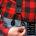 Men Button Suspenders Adjustable lastic Y Shape Tuxedo Suspender with Leather Buttons End Long Lasting Stretch Ultimate Fashion.