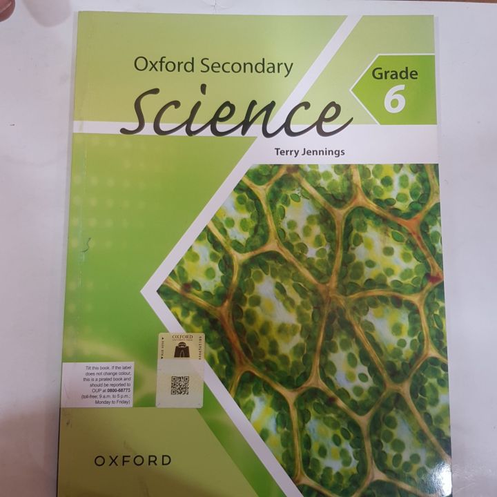 OXFORD SECONDRY SCIENCE GRADE 6 BY TERRY JENNINGS