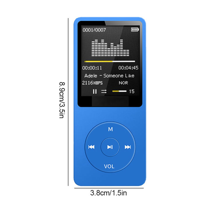 MP3%20Player%20USB%20Charging%20Record%20Digital%20Display%20Screen%20Media%20Lossless%20Portable%20Pocket%20Sports%20Running%20Walking%20Music%20Play%20-%20Image%202