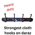 Heavy Duty & very strong Cloth hanging hooks, Garments Hangers, khonti,  engineered with heavy Guage mild steel sheet and rod and finished with smooth Best quality Metalic Paints. 