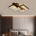 Nordic Remote control led Ceiling Lights Modern Bedroom Ceiling Light 220v Living Room Black dimmable led Ceiling Lamps Lighting. 