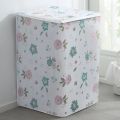 PEVA Washing Machine Cover Waterproof Smooth Dust Covers Multi-function Household Print Recyclable Washroom High Quality New. 