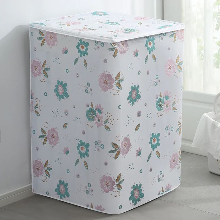 PEVA%20Washing%20Machine%20Cover%20Waterproof%20Smooth%20Dust%20Covers%20Multi-function%20Household%20Print%20Recyclable%20Washroom%20High%20Quality%20New%20-%20Image%206