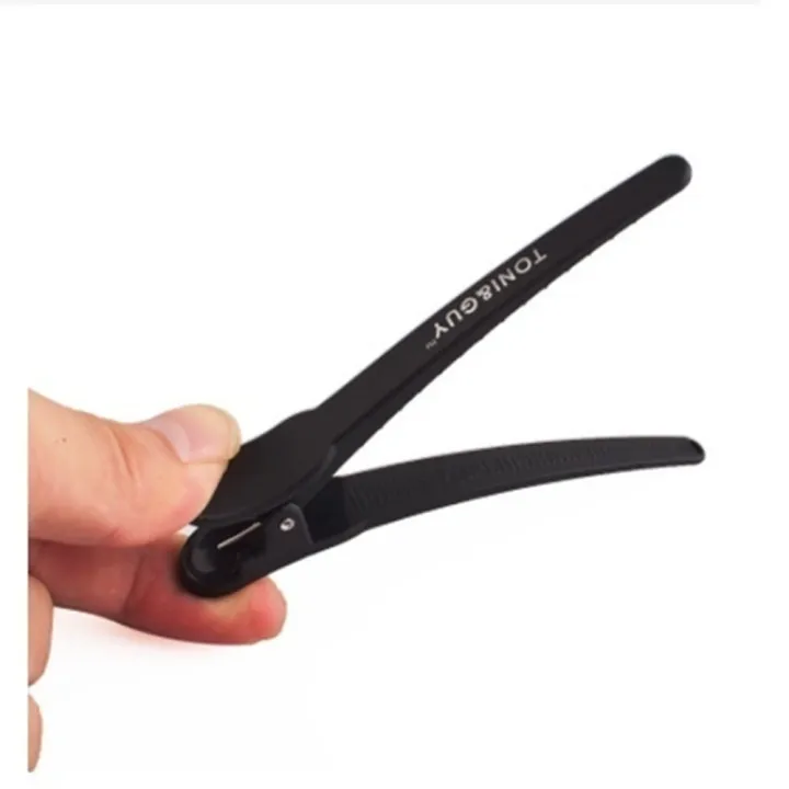 12pcs%20Hairdressing%20Hair%20Clip%20Salon%20Professional%20Women's%20Braided%20Tools%20Black%20Plastic%20Hairpin%20Clamps%20Claw%20Section%20Alligator%20Clips%20-%20Image%207