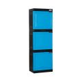 Damro Plastic Drawer Cupboard storage box DAMRO
This is a high quality Damro product. Made in Sri Lanka. There are 3 multi color doors which are rattan as seen in the picture. There are handles too.. 