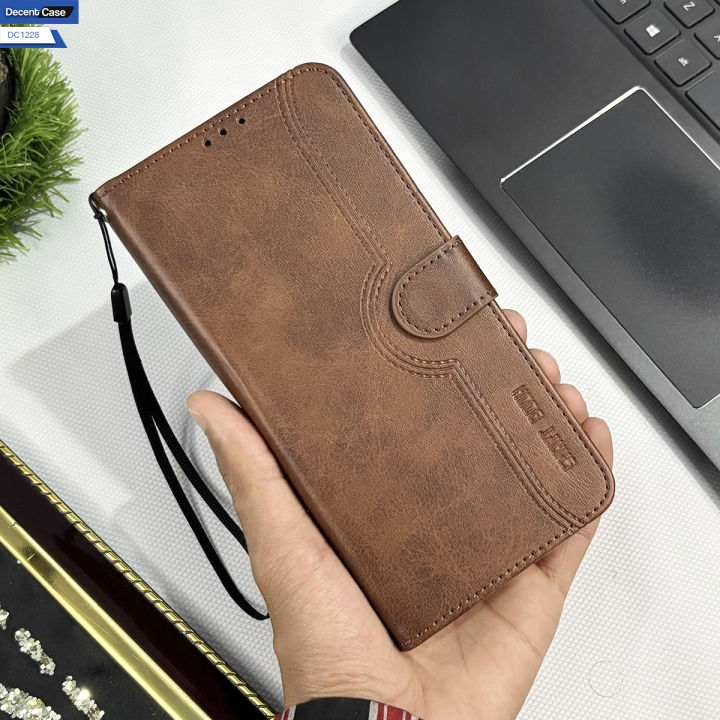 Realme%20Note%2050%20Flip%20Book%20Cover%20-%20Blue%20-%20New%20Leather%20Wallet%20Flip%20Cover%20with%20Magnetic%20Lock%20Strap%20&%20Card%20Slots%20-%20Image%205