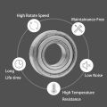 10Pcs 608ZZ 623ZZ 626ZZ 687ZZ 607ZZ Deep Groove Ball Bearing High Carbon Steel Miniature Bearing Ball Bearings.