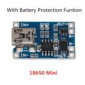 1-20PCS Type-c/Micro/Mini USB 5V 1A 18650 TP4056 Lithium Battery Charger Module Charging Board With Protection Function Li-ion. 