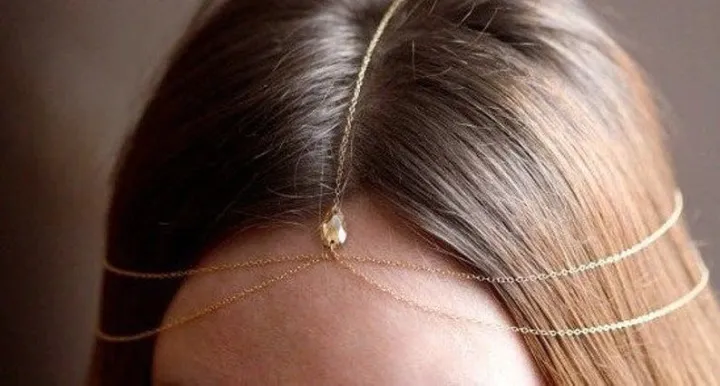 New%20Women%20Jewelry%20Hair%20Chain%20Simple%20Shining%20Sequins%20Head%20Ornaments%20Pendant%20Head%20Chain%20Head%20Ornament%20Handmade%20-%20Image%202