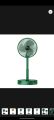 folding fan - portable charging fan - table charging fan - 3 speed adjustment fan - 2000 mah long battery charging fan- out door indoor office portable stand fan. 