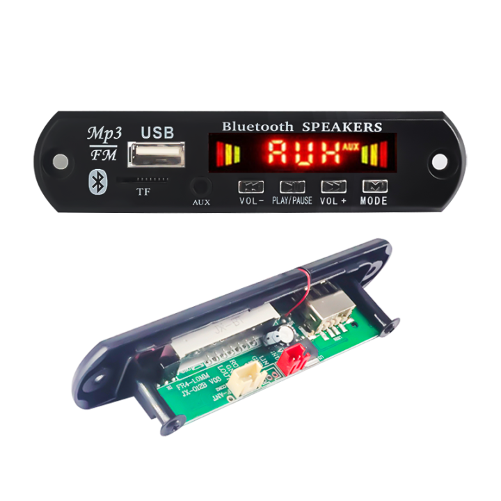 Hands-Free%20MP3%20Player%20Decoder%20Board%207V%2012V%20Bluetooth5.0%20NO%20Amplifier%20Car%20FM%20Radio%20Module%20Support%20FM%20TF%20USB%20AUX%20Recorders%20-%20Image%206
