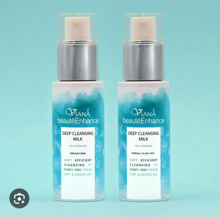 Viana deep cleansing milk for oily skin