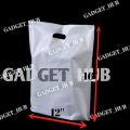 Textile Plain white Bag Polythene Bags12"*16"bag with
handles tulips bag. 