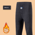 Men's Autumn And Winter Fleece Keep Warm Pants Slim Thermal Underwear Pants Soft Comfortable Men's Plus Size 8XL 7XL 6XL Legging. 