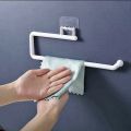 Self-Adhesive Under-Cabinet Paper Towel & Tissue Holder. 