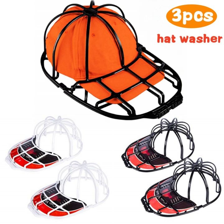 3Pcs%20Baseball%20Cap%20Washer,Hat%20Cleaner%20Cage%20Holder%20Frame%20for%20Washing%20Machine,Anti-deformation%20Cap%20Protector%20Rack%20Hat%20Washer%20Keeper%20-%20Image%202