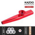 Lightweight Kazoo Aluminum Alloy Metal Fun Instrument Easy To Use for Music Lovers Professional Music Instrument Clarinete.
