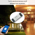 10A Wifi Smart Switch Smart Home Light Switches Module 2 Way Control Work with Tuya Smart Life Alexa Google Home Switch. 