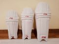 Junior Cricket Pads Leather Material Brand FS. 