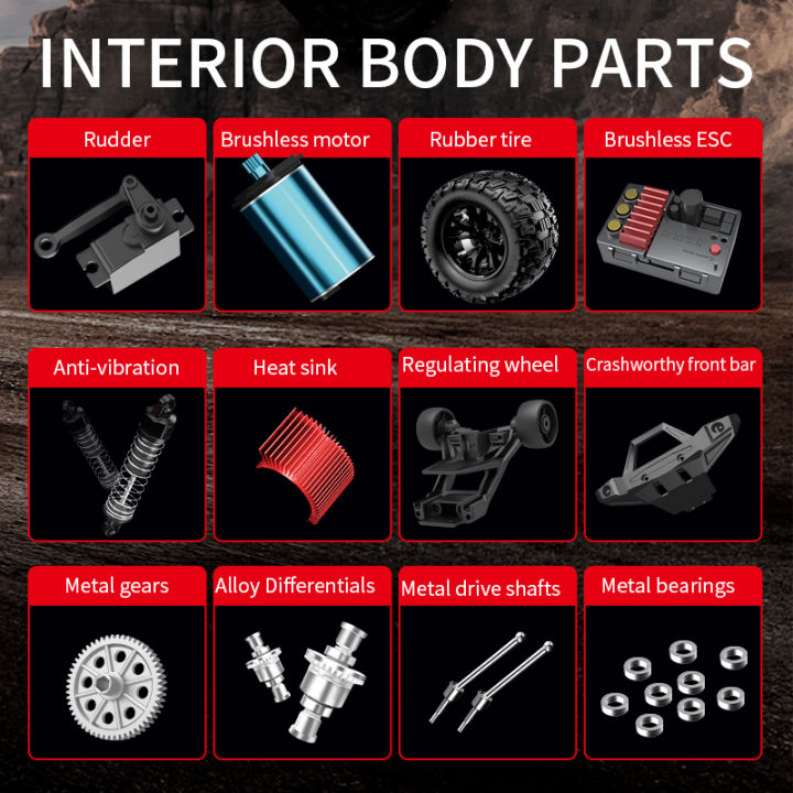 KF18%201:14%204WD%20RC%20Car%20Off-Road%20Racing%20High%20Speed%20Brushless%20Motor%202.4G%20Remote%20Control%20Cars%20Truck%2075km/H%20Truck%20With%20LED%20Light%20Toy%20-%20Image%206