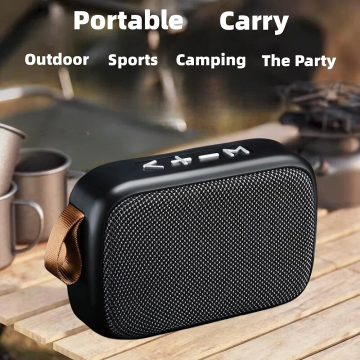 Mini Fabric Speaker Portable Wireless Soundbar Bluetooth 5.0 Outdoor ...