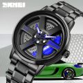 Skmei 1787 Rotation Wheel Stainless Steel Watch For Men. 