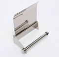 TISSUE PAPER HOLDER FOR WASHROOM  STAINLESS STEEL RELIABLE/TOILET ROOL HOLDER. 