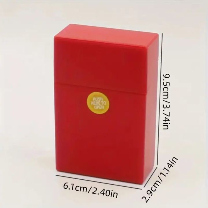 Cigarette Case Push Button Plastic Case Cigarette Holder Daraz.pk