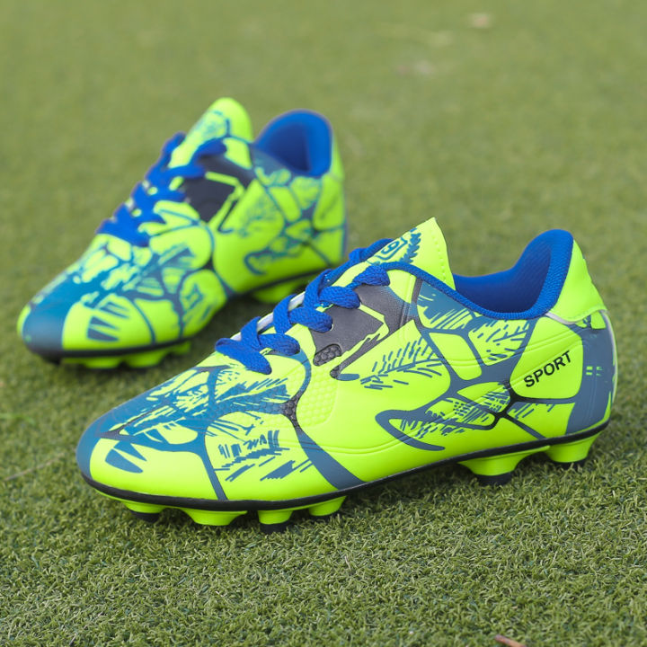 Ultralight football shoes Men's futsal flying woven football boots