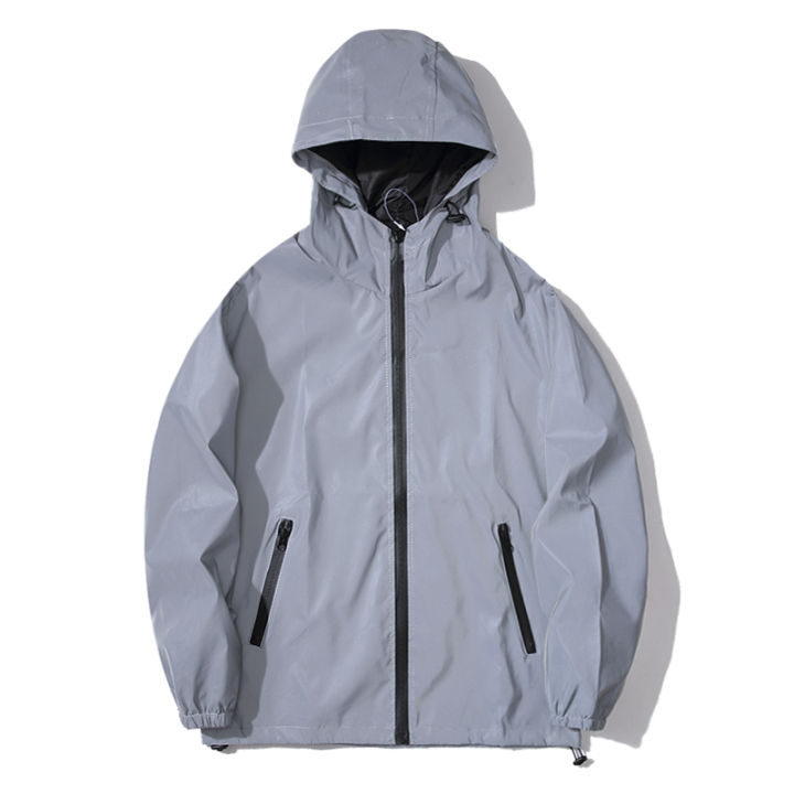 NEW%20SIZE%20Night%20Reflective%20Jackets%20Double%20Fabric%20Windbreaker%20Hooded%20Jacket%20Men%20Hip%20Hop%20Dancer%20Waterproof%20Zipper%20Coats%20Outwear%20-%20Image%203