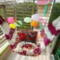 SS ring swing, made of china silk thread, people of all ages can use this swing.. 
