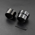Black Rear Axle Nut Covers Cap For Harley Sportster XL 883 1200 Dyna Softail Fat Boy Touring Street Road Electra Tri Glide. 