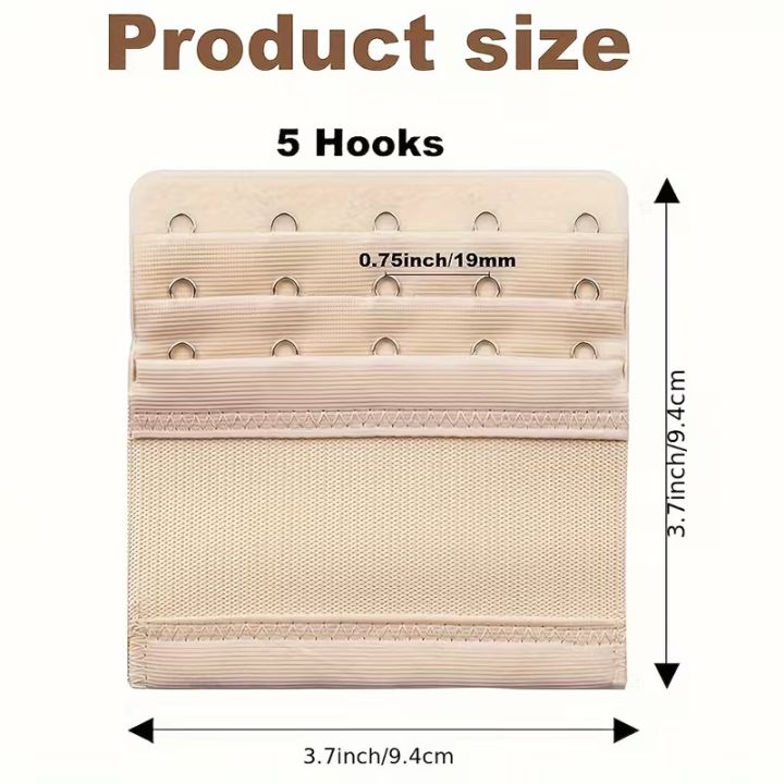 5pcs%20Ultra-Soft%20Bra%20Extenders%20-%205-Hook%20Adjustable%20for%20Maximum%20Comfort,%20Ideal%20for%20Plus%20Size,%20Maternity%20&%20Sensitive%20Skin%20-%20Image%205