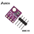 Aokin BME280 3.3V BMP280 5V Digital Barometric Altitude Sensor I2C/SPI High Accuracy and Humidity Temperature Module. 