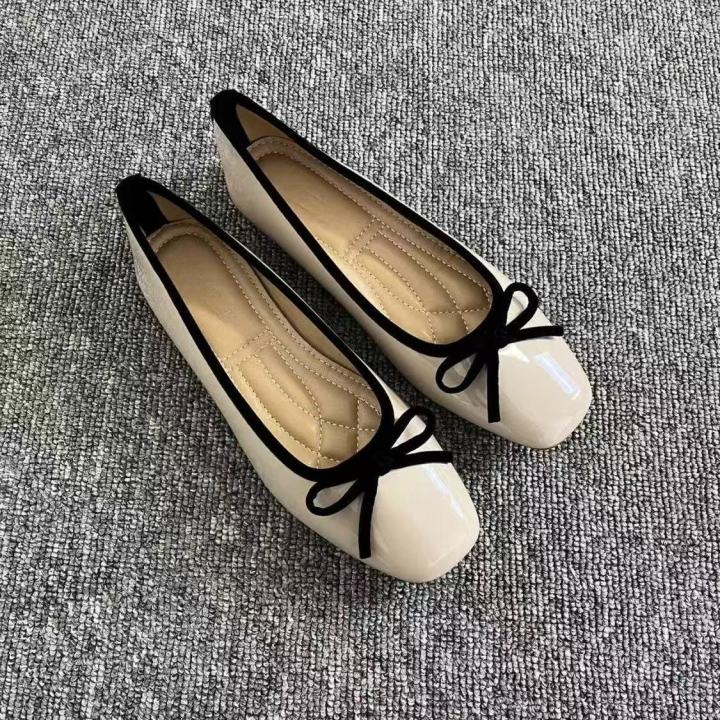 Spring%20New%20French%20Square%20Toe%20Flat%20Shoes%20-%20Women's%20Shallow%20Bowknot%20Casual%20Mary%20Jane%20Flats,%20Comfortable%20Versatile%20Daily%20Pumps%202026%20-%20Image%207