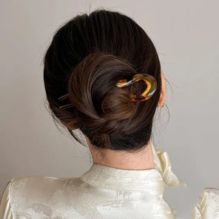 U-Shaped%20Hair%20Fork%20Fashion%20Tortoiseshell%20Acetate%20Acrylic%20Hairpin%20Geometric%20Headwear%20Hair%20Sticks%20Women%20Girls%20Hair%20Accessories%20-%20Image%203