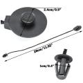 2PC For Ford Focus M K3 Hatch Parcel Shelf Tray Cover Strap String Clip for Hatchback 2012-2017 1930212 1693266. 