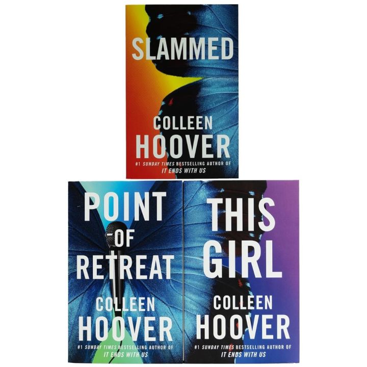 Colleen Hoover Slammed Series 3 Books Collection Set