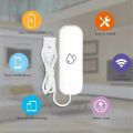 Tuya ZigBee Water Sensor Leakage Alarm Flood Leak Detector Smart Home APP Remote Control Smart Home Security Protection. 