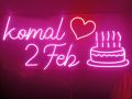 NEON CUSTOMIZED LIGHTS FOR ROOMS,CINAMAS,SHOPS,RESTURANT,MOBILE SHOP, NAME NAPER SIGN Free Delivery. 