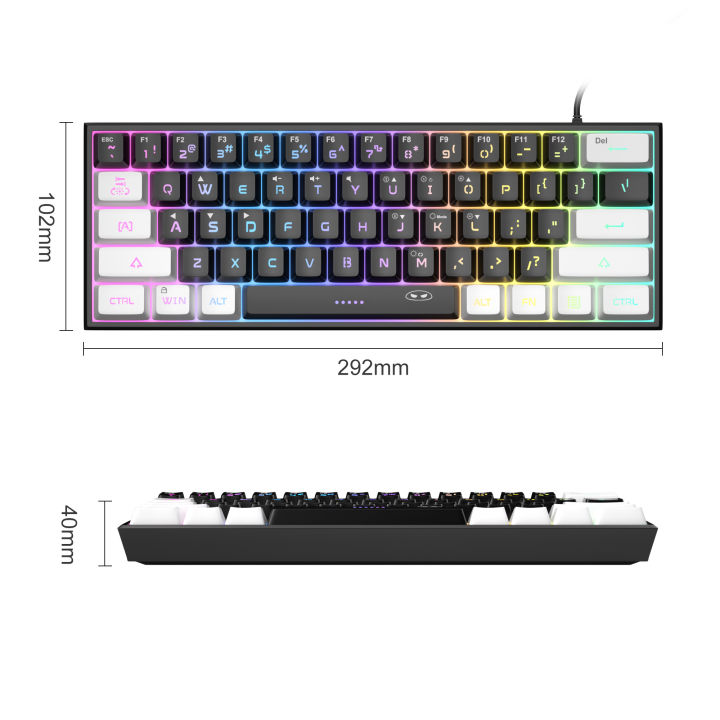 MageGee%20TS91%2060%25%20Compact%20Wired%20Keyboard%2061%20Keys%20RGB%20Backlight%20Small%20Portable%20Office%20Computer%20Membrane%20Keyboard%20For%20Windows%20PC%20-%20Image%204