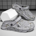 Men Flat Shoes EVA Home Slippers Garden Platform Sandals Man Summer Male Sneakers Outdoor Flip Flops Plus Size Sandals 46 47.