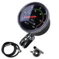 Waterproof Bicycle Speedometer Analog Mechanical Odometer With Hardware Cycling Stopwatch For General 26/27.5/28/29 Inch Bicycle. 